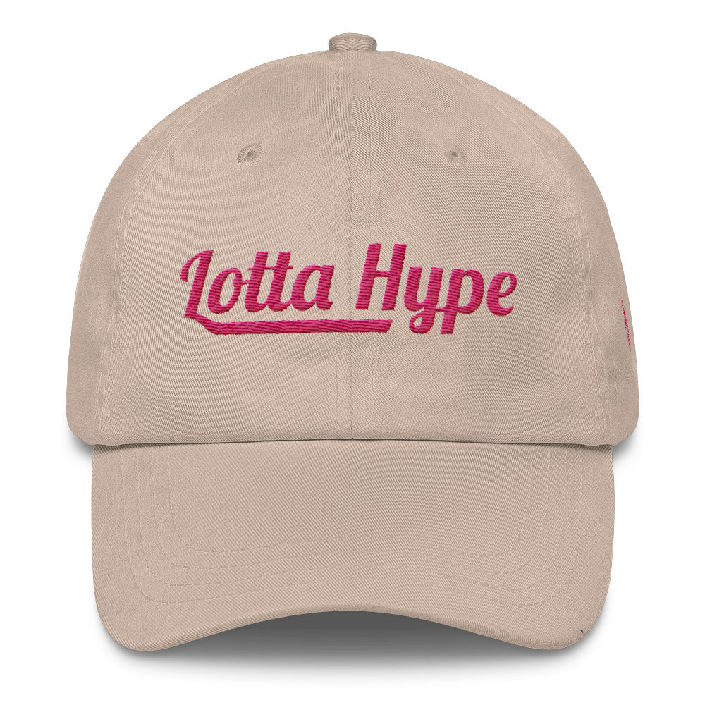 Pink Lotta Hype® Logo - Classic Dad Cap